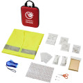 Handies 46-piece first aid kit and safety vest