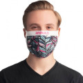 Sublimation reuseable mask with cords