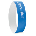 TYVEK One sheet of 10 wristbands