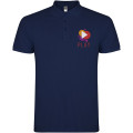 Star short sleeve men's polo