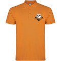 Star short sleeve men's polo