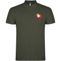 Star short sleeve men's polo