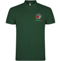 Star short sleeve men's polo