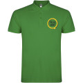 Star short sleeve men's polo