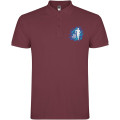 Star short sleeve men's polo