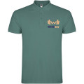 Star short sleeve men's polo
