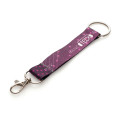 Made in Britain RPET lanyard keyring Trigger Clip&Split Ring