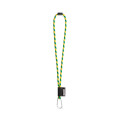75089. SET Lanyard TUBE Long (Ø 7 mm) with D-shape carabiner 55 mm and safety lock Ø 7 mm