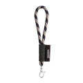 75090. SET Lanyard TUBE Short (Ø 7 mm) with Hook Trigger Snap 9 mm