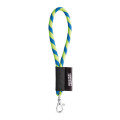 75090. SET Lanyard TUBE Short (Ø 7 mm) with Hook Trigger Snap 9 mm