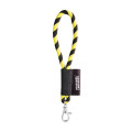 75090. SET Lanyard TUBE Short (Ø 7 mm) with Hook Trigger Snap 9 mm