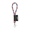 75090. SET Lanyard TUBE Short (Ø 7 mm) with Hook Trigger Snap 9 mm