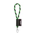 75090. SET Lanyard TUBE Short (Ø 7 mm) with Hook Trigger Snap 9 mm