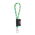 75090. SET Lanyard TUBE Short (Ø 7 mm) with Hook Trigger Snap 9 mm