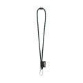 75091. SET Lanyard NAUTIC Long (Ø 7 mm) with D-shape carabiner 55 mm and safety lock Ø 7 mm