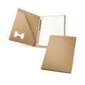 POE. A4 document folder made from 100% recycled paper (450 g/m²)