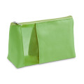 ANNIE. Microfibre and mesh cosmetic bag