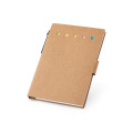 COOPER. Coloured sticky notepad with 6 sets
