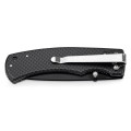 ALICK. Carbon fiber coated aluminum pocket knife
