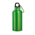 LANDSCAPE S. Aluminium sports bottle with carabiner 400 mL