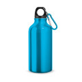 LANDSCAPE S. Aluminium sports bottle with carabiner 400 mL