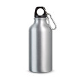 LANDSCAPE S. Aluminium sports bottle with carabiner 400 mL