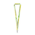 WINDSOR. SET Lanyard SUBLIMATION Long II (20 mm) in recycled polyester (100% rPET) with Hook Trigger Snap 20 mm