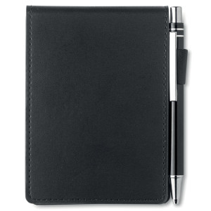 CAM A7 notepad in PU pouch w/pen