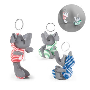 DUENA. Keyring with plush toy