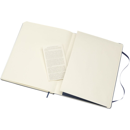 Moleskine Classic XL hard cover notebook - ruled