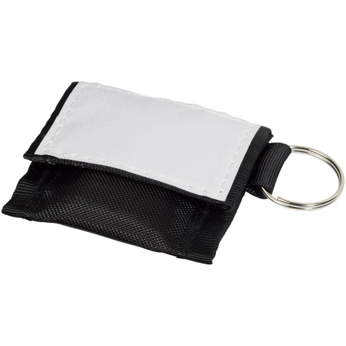 Henrik mouth-to-mouth shield in polyester pouch