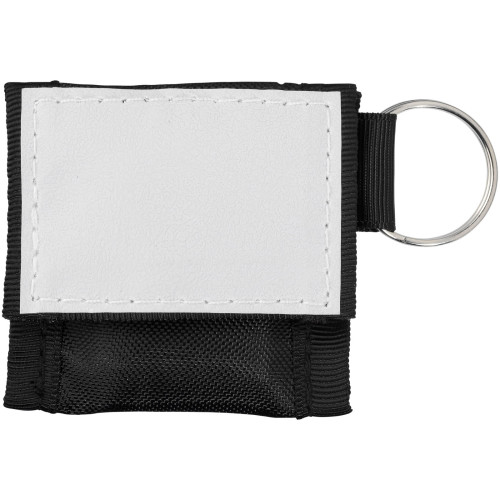 Henrik mouth-to-mouth shield in polyester pouch