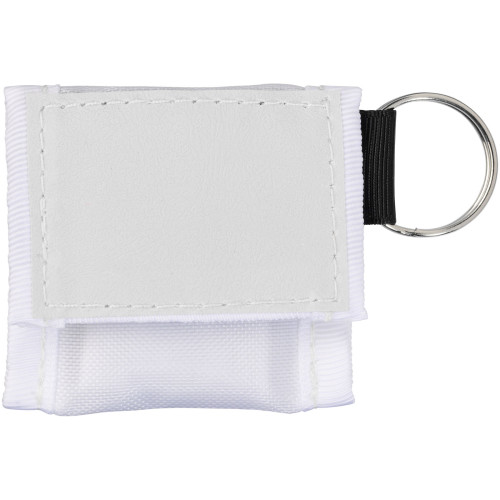 Henrik mouth-to-mouth shield in polyester pouch