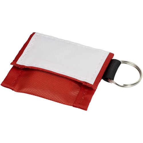 Henrik mouth-to-mouth shield in polyester pouch