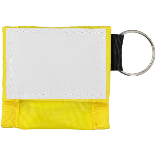 Henrik mouth-to-mouth shield in polyester pouch