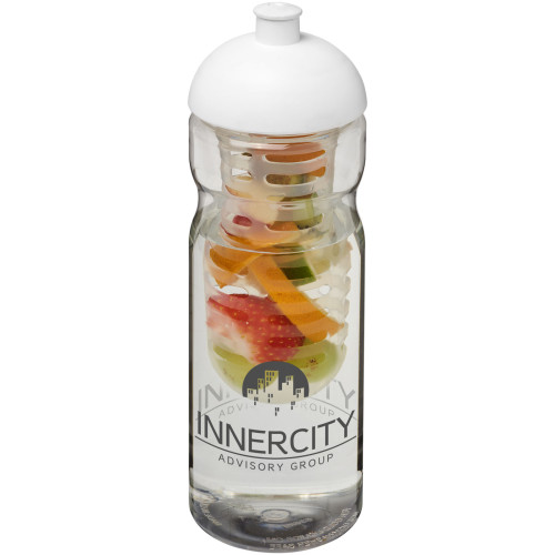 H2O Active® Base 650 ml dome lid sport bottle & infuser