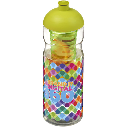H2O Active® Base 650 ml dome lid sport bottle & infuser