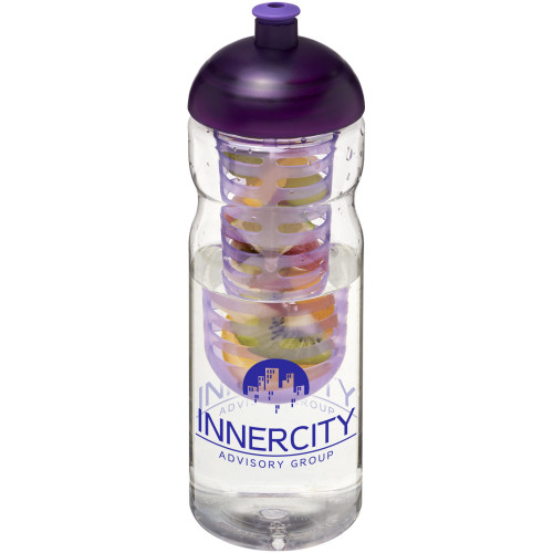 H2O Active® Base 650 ml dome lid sport bottle & infuser