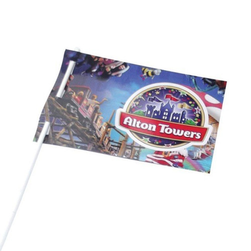 Pride Rainbow Flag and Stick