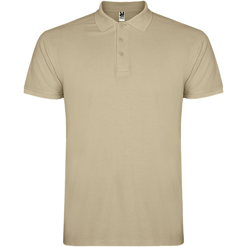 Star short sleeve men's polo