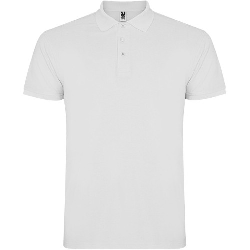 Star short sleeve men's polo