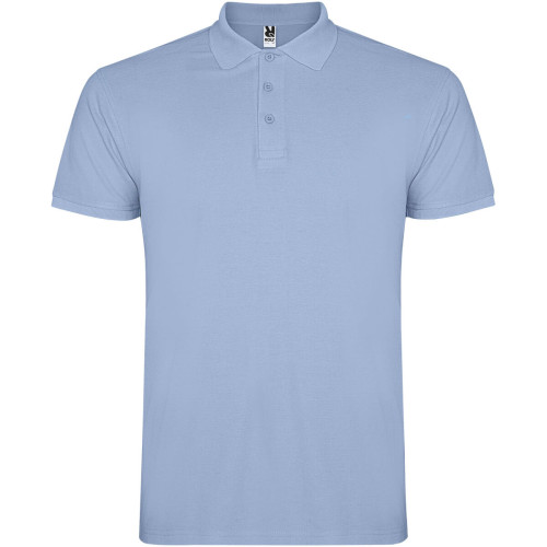 Star short sleeve men's polo