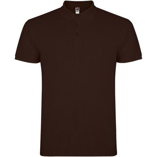 Star short sleeve men's polo