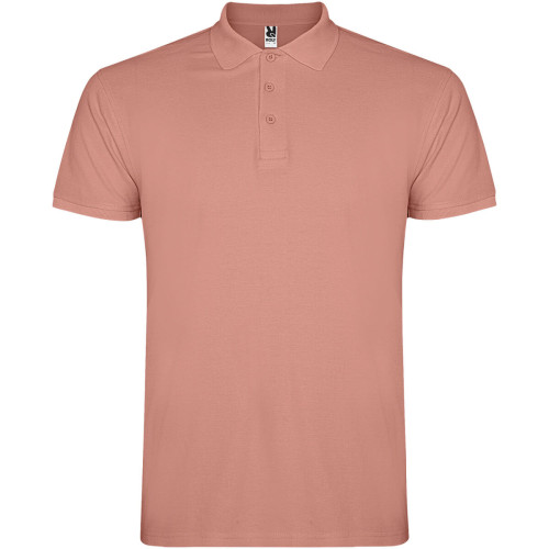 Star short sleeve men's polo