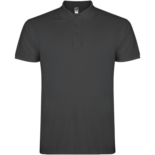 Star short sleeve men's polo