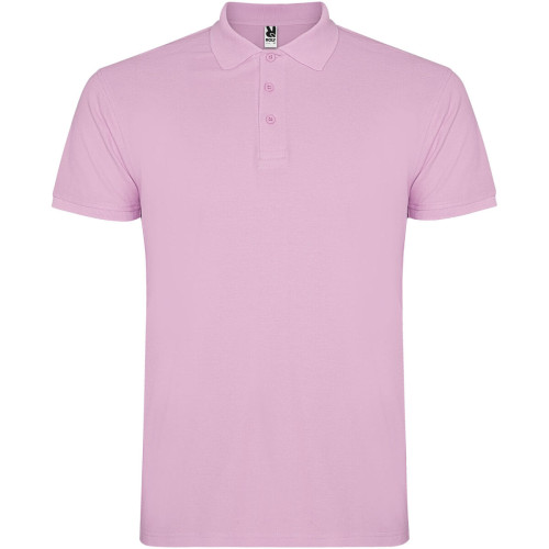 Star short sleeve men's polo