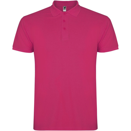 Star short sleeve men's polo