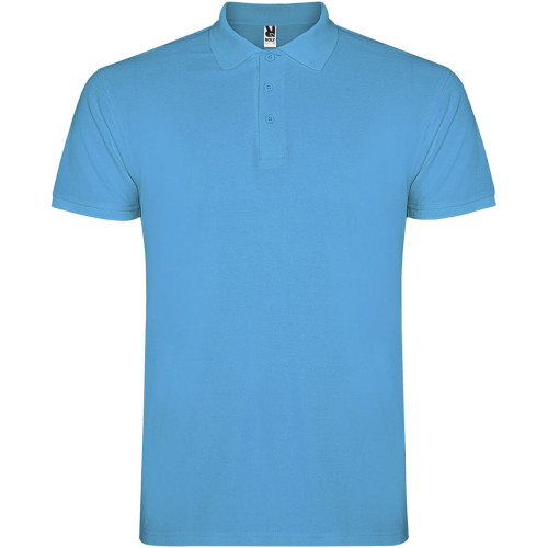 Star short sleeve men's polo