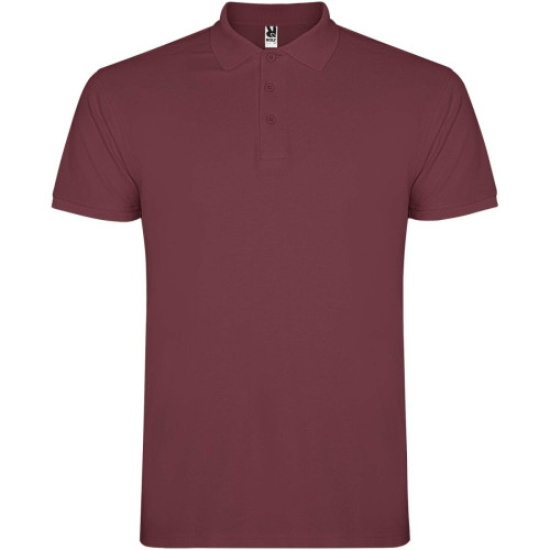Star short sleeve men's polo