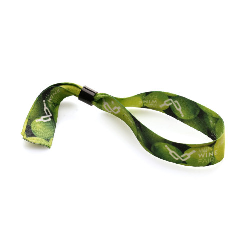 RPET Wristband with Secure Closing Clip